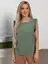Блуза Карлотта (зеленая) Б15402-50М