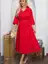Платье с поясом Доминанта НЬЮ (алое) П14614-16М