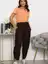 Брюки бохо (шоколад) Б12848-10М