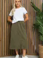 Юбка Лилиана (хаки) Ю13085-9М