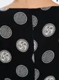 Платье Габриэль (черное/круги) П13953-10М