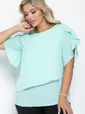 Блуза Магнолия (мятная) Б11050
