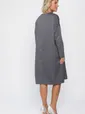 Платье Хюгге (темно-серое) П14121-25М