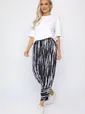Брюки бохо (синие/полоска) Б13703-10М