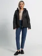 Куртка демисезонная стеганая (черная матовая) Б15194-25М