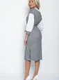 Платье Брют НЬЮ (светло-серое) П12402-18