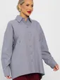 Рубашка Свободное падение (серая) Б14193-5М