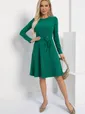 Платье В большом городе (зеленое) П12835-39М