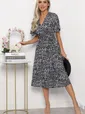 Платье Мода люкс (серое) П13798-35М