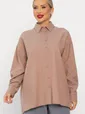 Рубашка Свободное падение (бежевая) Б14191-5М
