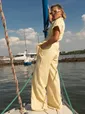 Костюм Стильный дуэт (нежно-желтый) К16082-5М