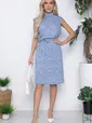 Платье Дарла (голубое) П10713