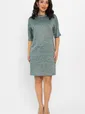 Платье трикотажное Ветта (зеленое) П14599-10М