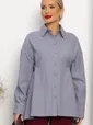 Рубашка Свободное падение (серая) Б14193-5М