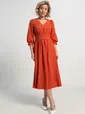 Платье Мадлен (оранжевое) П15624-18М