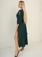 Платье Танго вдвоем (изумрудное) П15139-1М