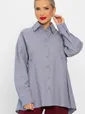 Рубашка Свободное падение (серая) Б14193-5М
