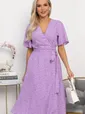 Платье Мода люкс (сиреневое) П13796-35М