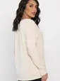 Джемпер трикотажный Камилла (бежевый) Б14453-5М