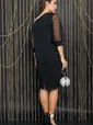 Платье Коктейльная вечеринка (черное) П11920