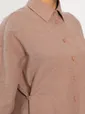 Рубашка Свободное падение (бежевая) Б14191-5М