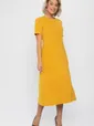 Платье трикотажное Парижанка (желтое) П14334-10М