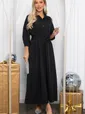 Платье Вечерняя симфония (черное) П14620-30М