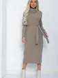Платье Милен (бежевое) П12162