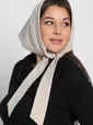 Косынка с завязками (бежевая) КЗВ7-53М