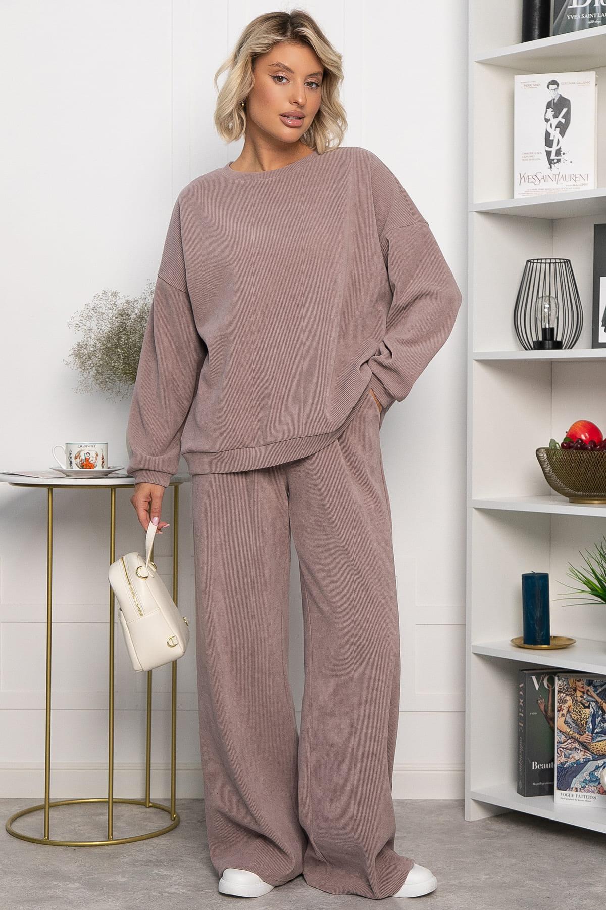 Костюм трикотажный Августа ХИТ (пыльная роза) К14346-5М