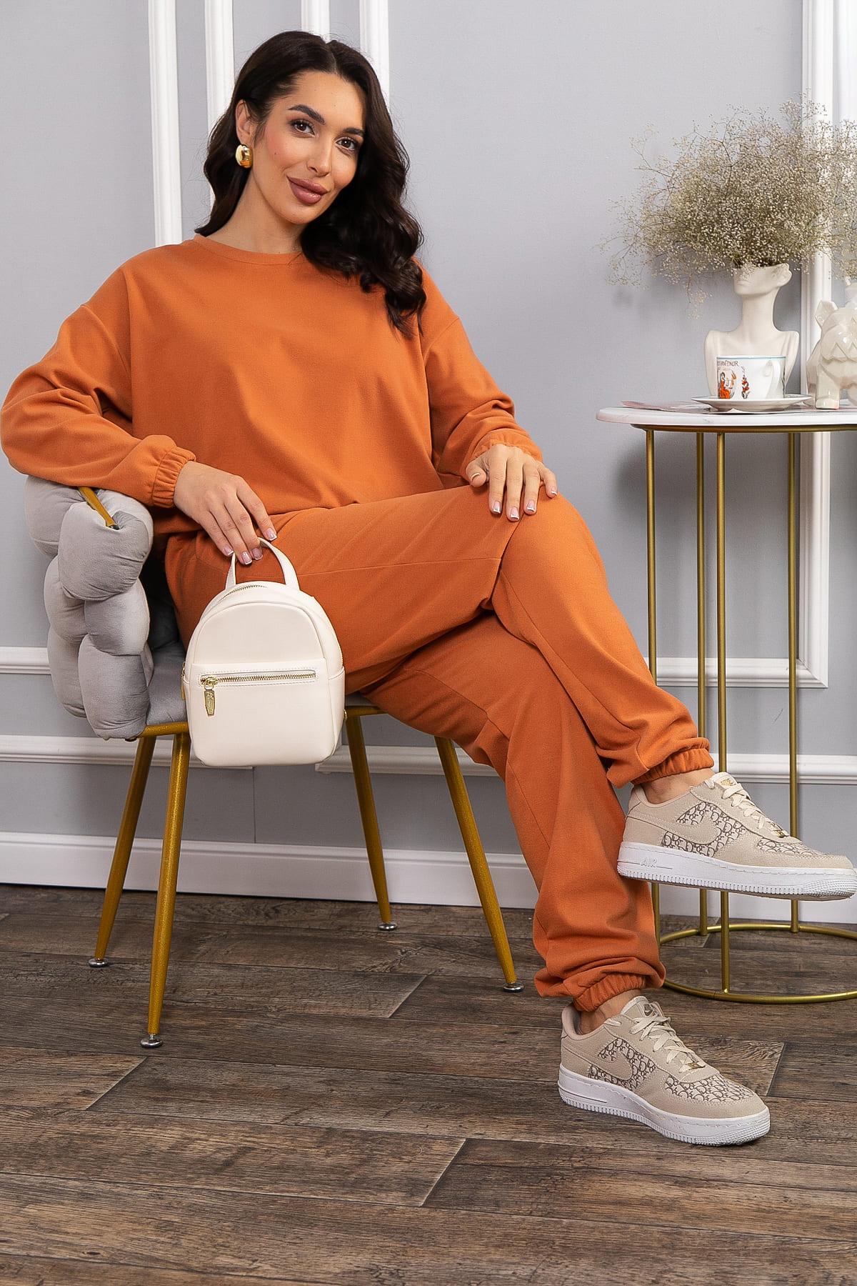 Костюм трикотажный Торонто (корица) К14637-25М