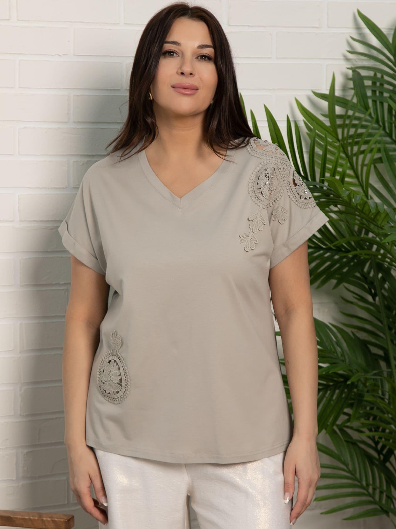 Блуза Время перемен (бежевая) Б15656-20М