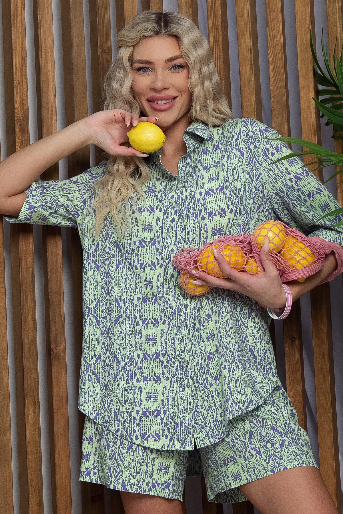 Костюм Легкий бриз (салатовый) К13240-7М