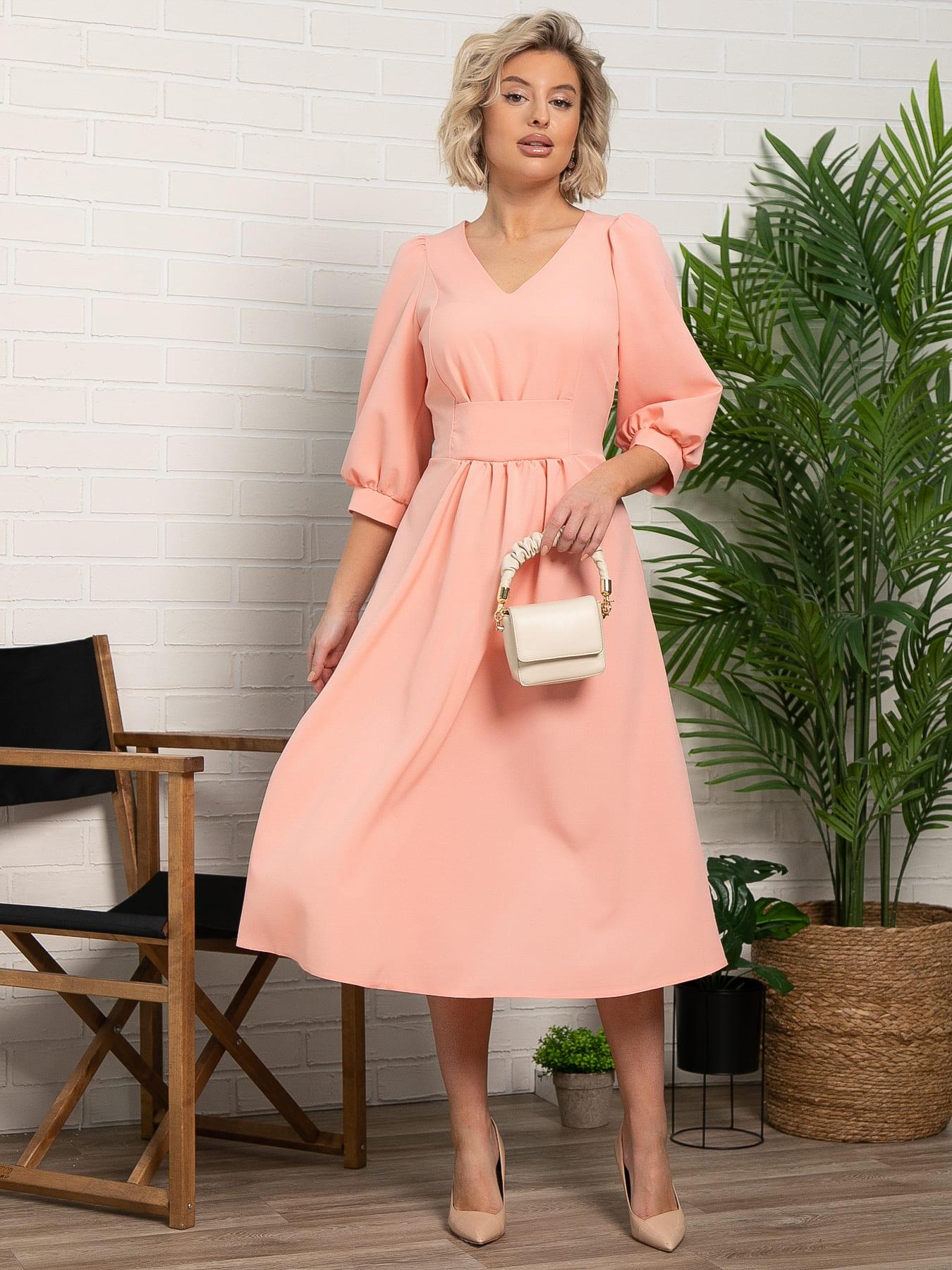 Платье Мадлен (персик) П15623-18М