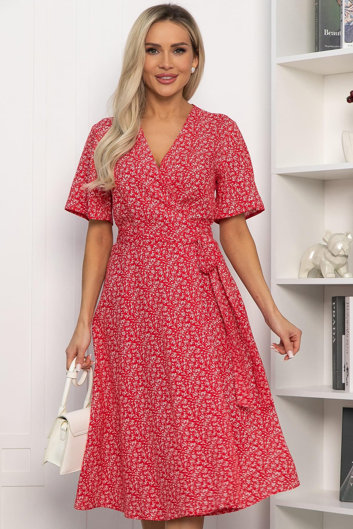 Платье Мода люкс (красное) П13797-35М