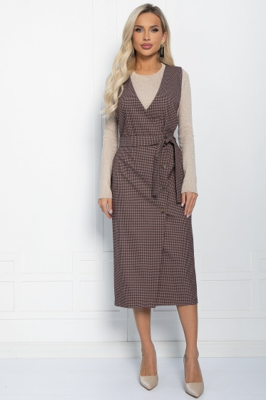 Сарафан Илга (коричневый) П11297