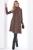 Платье "Мару" (кофе) П9010 Платье "Мару" (кофе) П9010