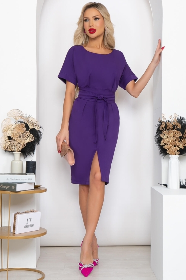 Платье "Неотразимая" (сирень) П4238