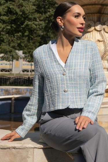 Жакет Дольче (голубой) Б14154-7М