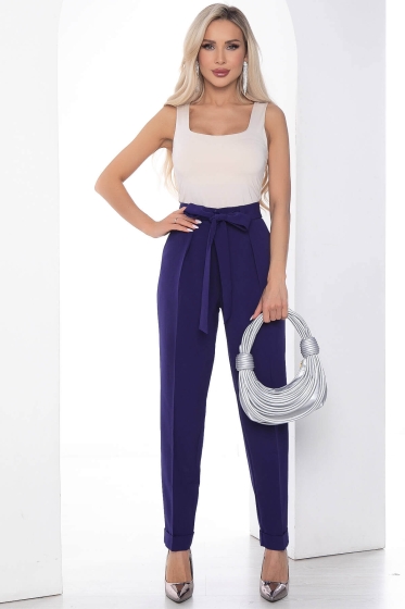 Брюки "Деловая встреча" (синие) Б9072