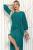 Платье Вечернее настроение (изумруд) П11743