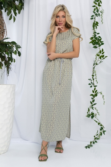 Платье Мэри (серое) П12818-12М