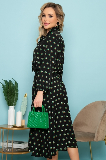 Платье "Мисс Настроение" (блэк) П3389