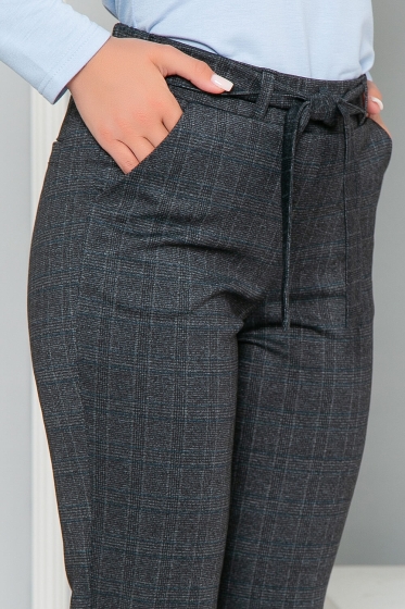 Брюки "Мирра" (клетка) НЬЮ Б5156