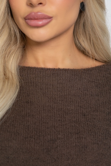 Джемпер Евангелина (коричневый) Б14170-5М
