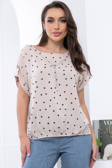 Блуза "Ханна" (беж) Б6080