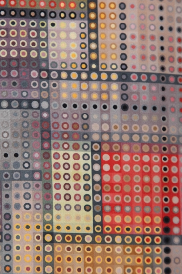 Платье "Тетрис по-новому" (мультиколор) П8677