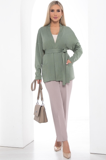 Кардиган "Анника" (олива) Б9013