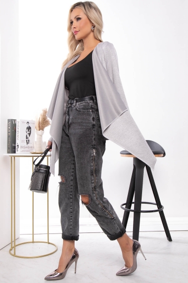 Кардиган "Всеми любимая" (серебро) Б7530