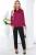 Блуза "Рейна" (фуксия) Б5371 Блуза "Рейна" (фуксия) Б5371